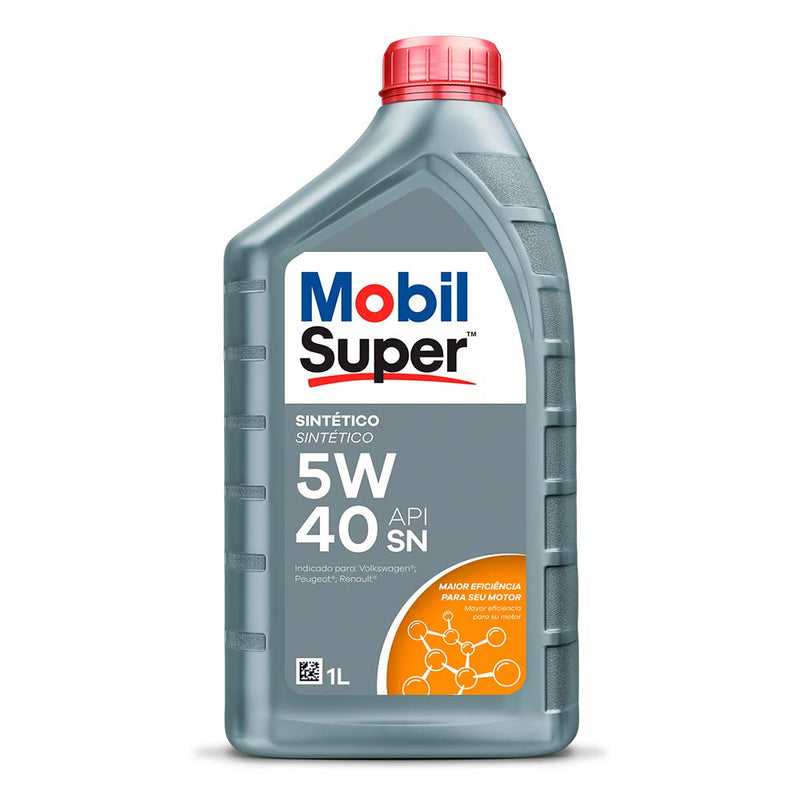 Oleo Lubrificantes Para Carros Mobil Super 5W-40 Sintético V