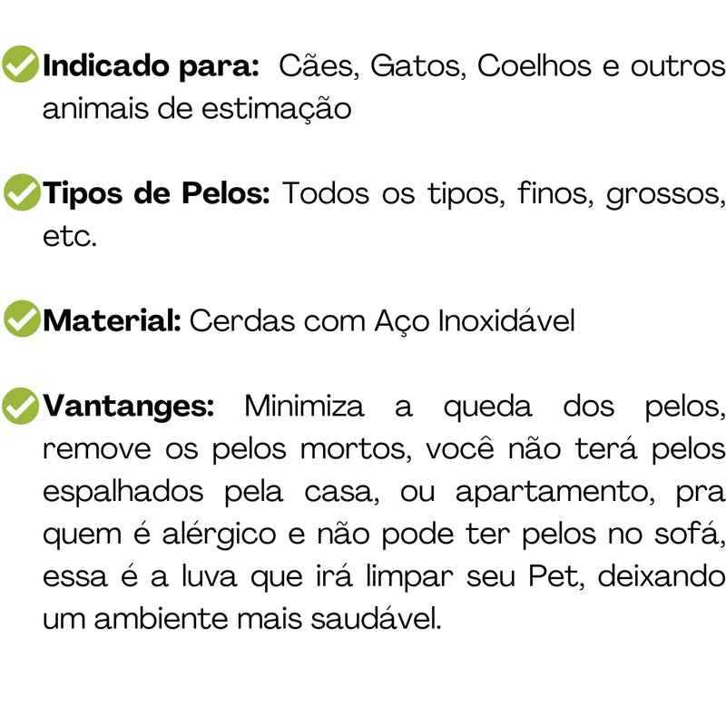 Escova Rasqueadeira Removedor Tira Pelos Animais Gato Cães Cahorro e Gato Auto Limpante Qualidade Premium (Azul)